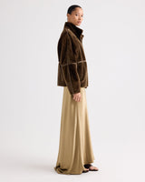 TWP Big Sky Shearling Jacket - Kangaroo