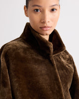 TWP Big Sky Shearling Jacket - Kangaroo