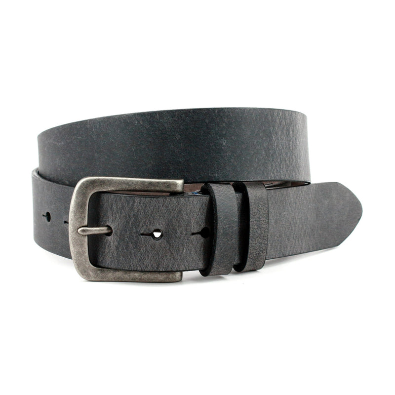 Distress Wax Harness Leather Belt - Oak Hall