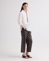 A Case of You Top in Compact Poplin - White