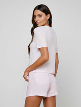 Stormy Ss Crop Crw Nk Tee - Oak Hall