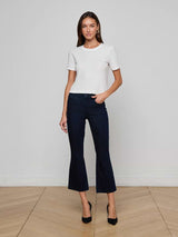 Stormy Ss Crop Crw Nk Tee - Oak Hall
