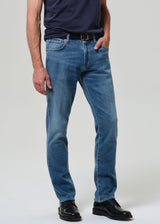 Gage Slim Straight Cashmere Denim Jean - Anders