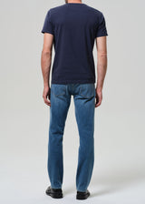 Gage Slim Straight Cashmere Denim Jean - Anders