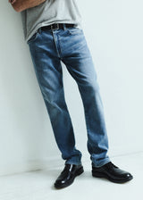 Gage Slim Straight Cashmere Denim Jean - Anders