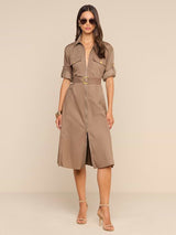 Callen Midi Shirt Dress