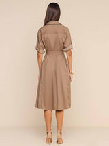 Callen Midi Shirt Dress