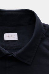 04651 Winter Cotton Shirt - Navy