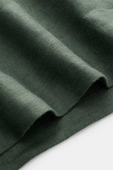 04651 Rustic Linen Popover Shirt - Grape Green