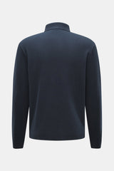 04651 Wool TP Polo LS - Navy