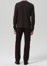 Elijah Straight Cashmere Touch Twill Pant - Toast