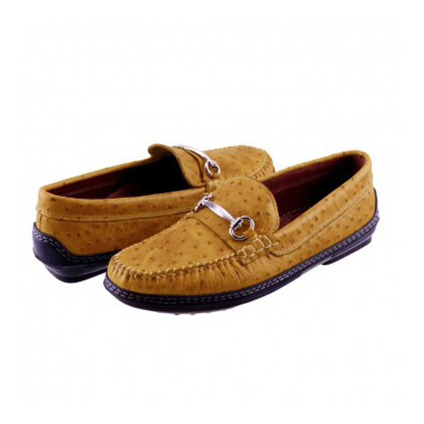 Traditions Ostrich Bridge Bit Loafer - Oak Hall