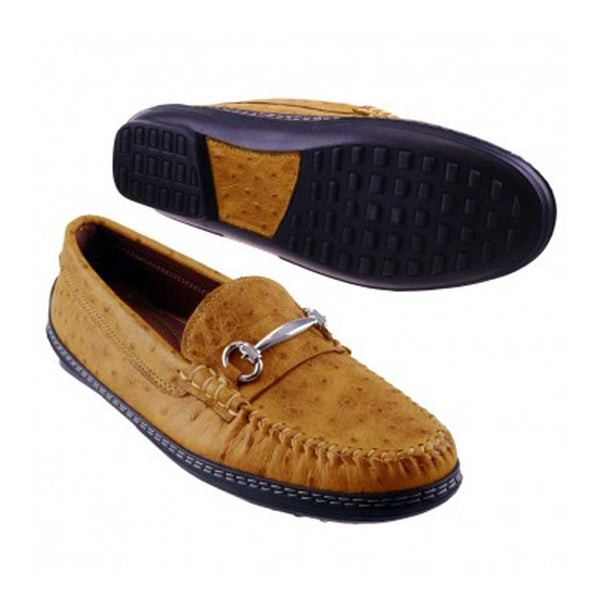 Traditions Ostrich Bridge Bit Loafer - Oak Hall