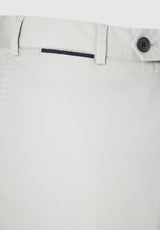 Peaker S Supima Sateen Light Chino - Light Grey
