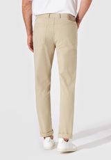 HILTL Dude Essential Cotton 5-Pocket Trouser - Light Tan