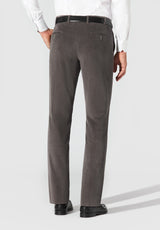 Parma Supima Cord Trouser - Grey