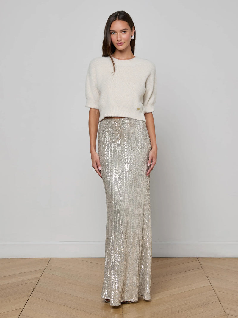 Guinevere Short Sleeve Crop Crew