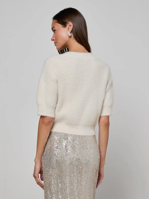 Guinevere Short Sleeve Crop Crew