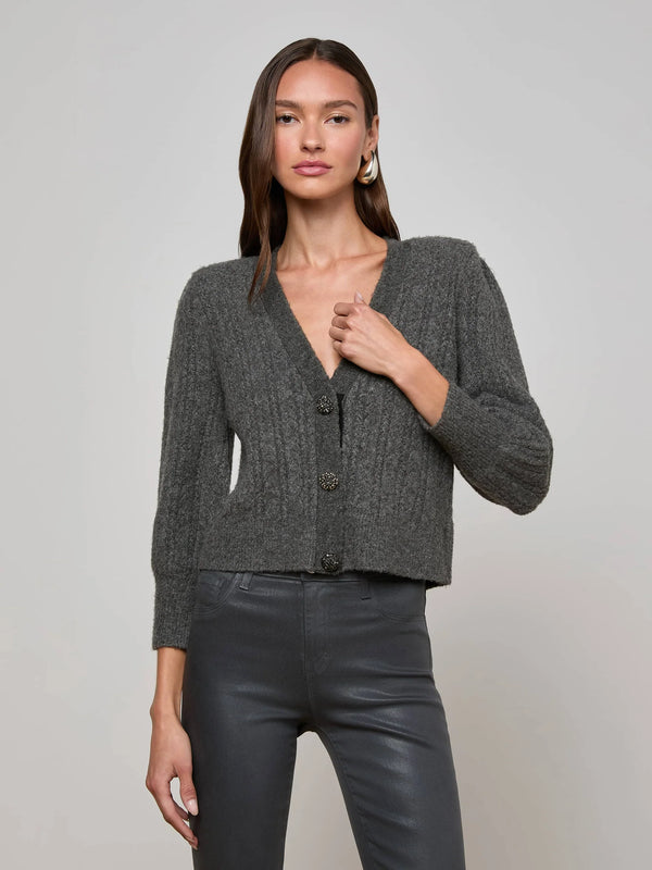 Talulla Sh Pad Cardigan - Oak Hall