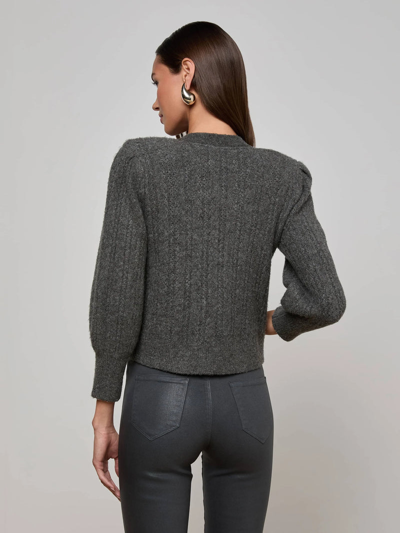 Talulla Sh Pad Cardigan - Oak Hall