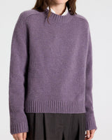 New Jill Crewneck Sweater in Italian Cashmere - Daybreak