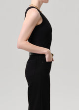 Citizens of Humanity Isabel Rib Tank - Black