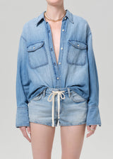 Emjay Double Pocket Shirt In Vega - Oak Hall