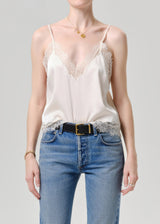 Lace Trimmed Cami In Crm