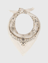 The Great The Silk Bandana - Cream