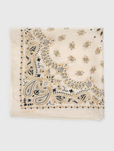 The Great The Silk Bandana - Cream