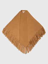 The Great The Big Sweater Fringe Scarf - Camel