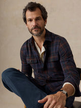 Faherty Legend Sweater Shirt - Colorado Nights Plaid