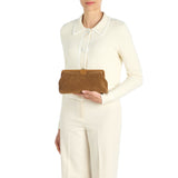 Manuela Suede Clutch