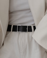B-Low The Belt Milla Leather Belt - Black Silver