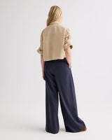 Next Ex Shirt in Superfine Cotton - Sandstone