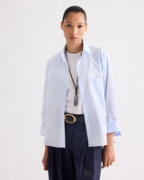 Next Morning Shirt in Superfine Cotton - Baby Blue