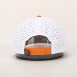Hovi Dry Goods Tennessee Coonhound Performance Rope Hat - Orange/White