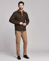 Billy Reid McKenzie Jacket - Dark Brown Heather