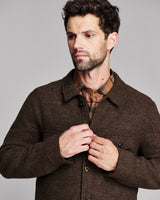 Billy Reid McKenzie Jacket - Dark Brown Heather