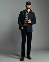 Billy Reid Colbert Herringbone Chore Coat - Navy