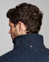 Billy Reid Colbert Herringbone Chore Coat - Navy