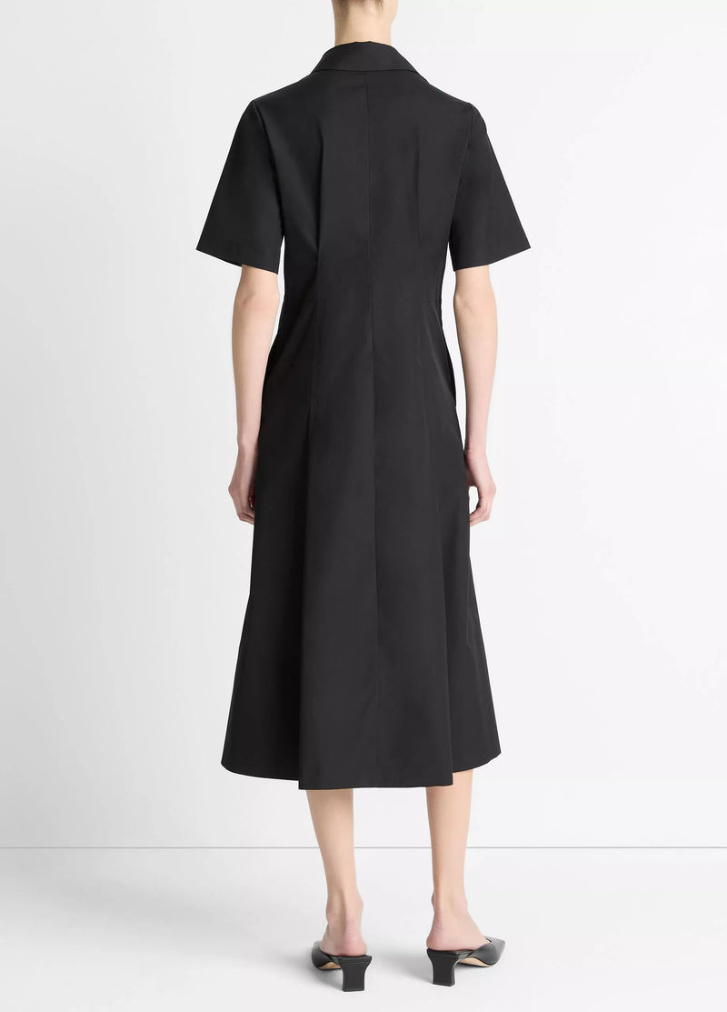 Short Sleeve Shirt Dress