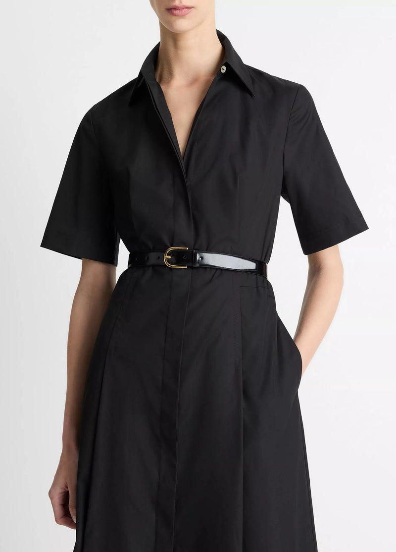 Short Sleeve Shirt Dress