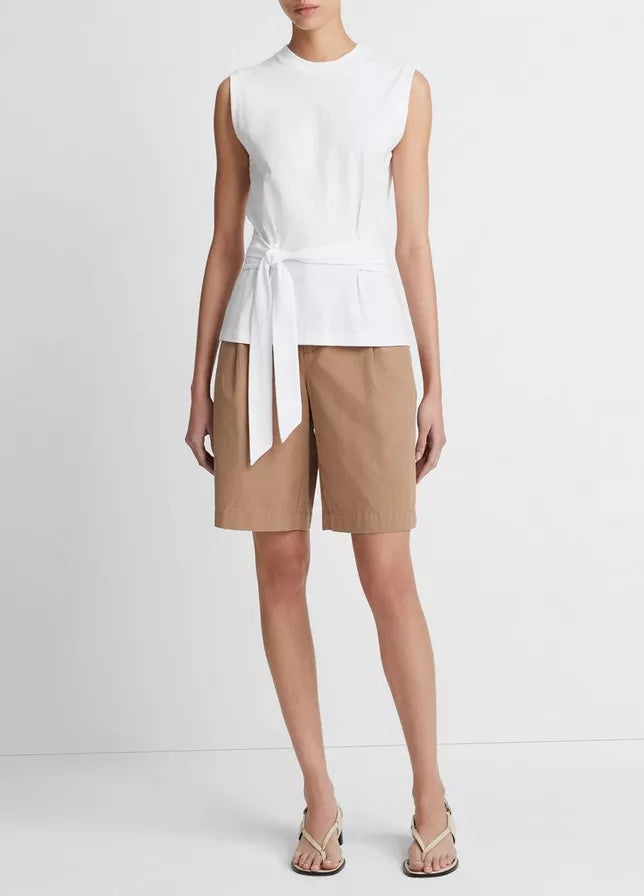 Sleeveless Wrap Top - Oak Hall