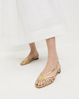 Devon Lattice Slingback Sandal - Oak Hall