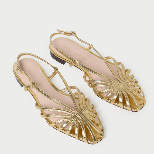 Devon Lattice Slingback Sandal