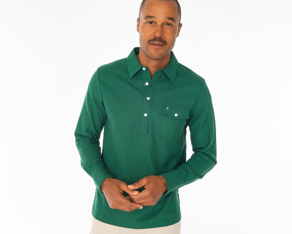 Long Sleeve Players Polo