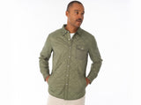 Criquet Quilted Shacket - Olive