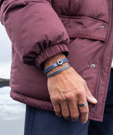 Pig & Hen Don Dino - Slate Gray-Ash Blue/Silver