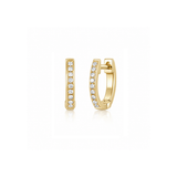 Diamond Mini Huggie Earring - Single